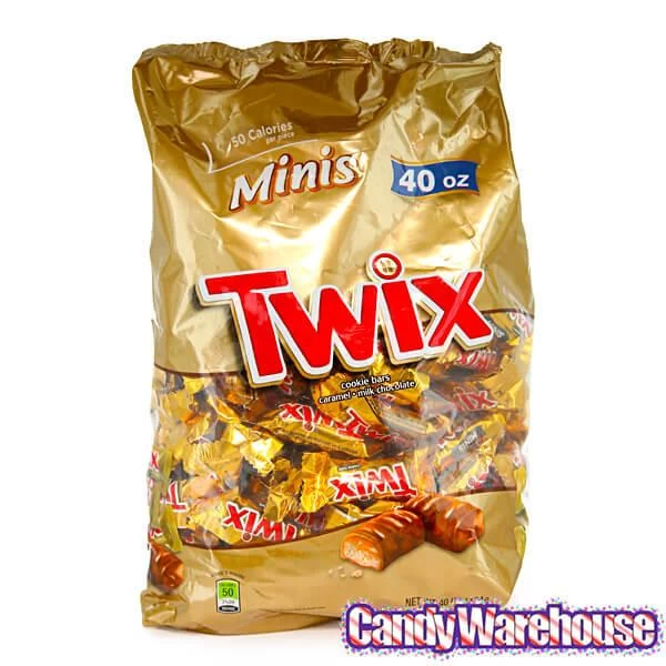 Twix Minis Candy: 40-Ounce Bag 4 Twix Minis Candy: 40-Ounce Bag - Image 2
