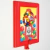Wall Mounted Gumball Machine Dispenser Frame With Gumballs -Candy Store wall mounted gumball machine dispenser frame with gumballs candy warehouse 1