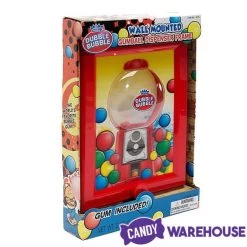 Wall Mounted Gumball Machine Dispenser Frame With Gumballs -Candy Store wall mounted gumball machine dispenser frame with gumballs candy warehouse 5