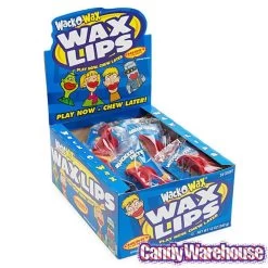 Wax Lips Candy: 24-Piece Box -Candy Store wax lips candy 24 piece box candy warehouse 3 7f290e5d 00fa 41fe a85c 650f8c91a54f