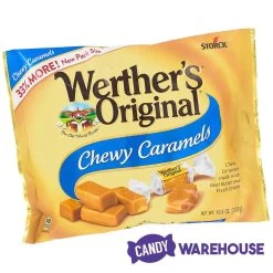 Werther's Original Chewy Caramels Candy: 50-Piece Bag -Candy Store werther s original chewy caramels candy 50 piece bag candy warehouse 3 85a7f162 fbf4 4bb0 badb 01bfcd159d04