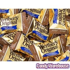 Werther's Original Sugar Free Caramel Chocolate Hard Candy: 1.75LB Box 8 Werther's Original Sugar Free Caramel Chocolate Hard Candy: 1.75LB Box -Candy Store werther s original sugar free caramel chocolate hard candy 1 75lb box candy warehouse 3