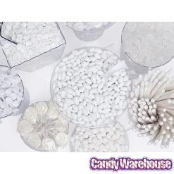White Candy Buffet Kit: 25 To 50 Guests -Candy Store white candy buffet kit 25 to 50 guests candy warehouse 7 7e13153d ae4b 4781 b189 7899dd8ed9a3