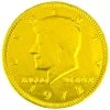 Yellow Foiled Milk Chocolate Coins: 1LB Bag -Candy Store yellow foiled milk chocolate coins 1lb bag candy warehouse 1